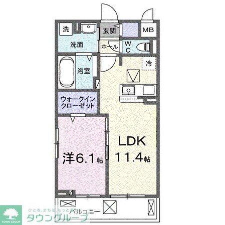 エリピア ロフォの物件間取画像